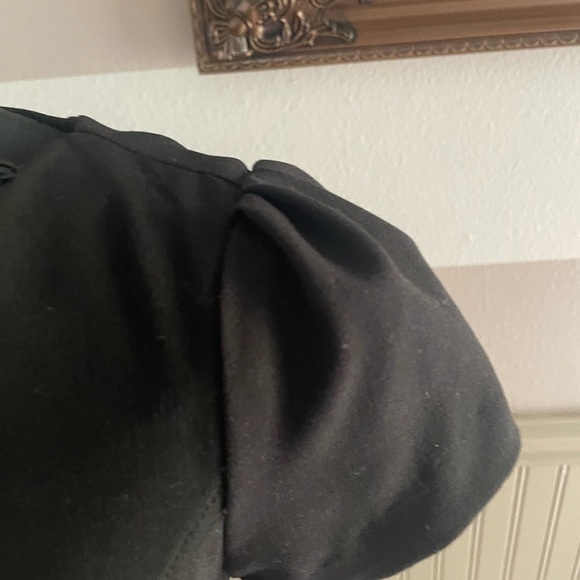 iZ BYER Black peplum drees size3 vintage inspired Classic Cocktail party - Picture 3 of 10